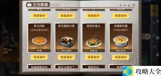 黎明觉醒食物的主要作用是什么_详细食物作用解析